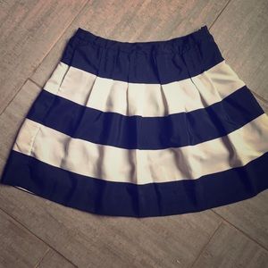 Pleated mini skirt
